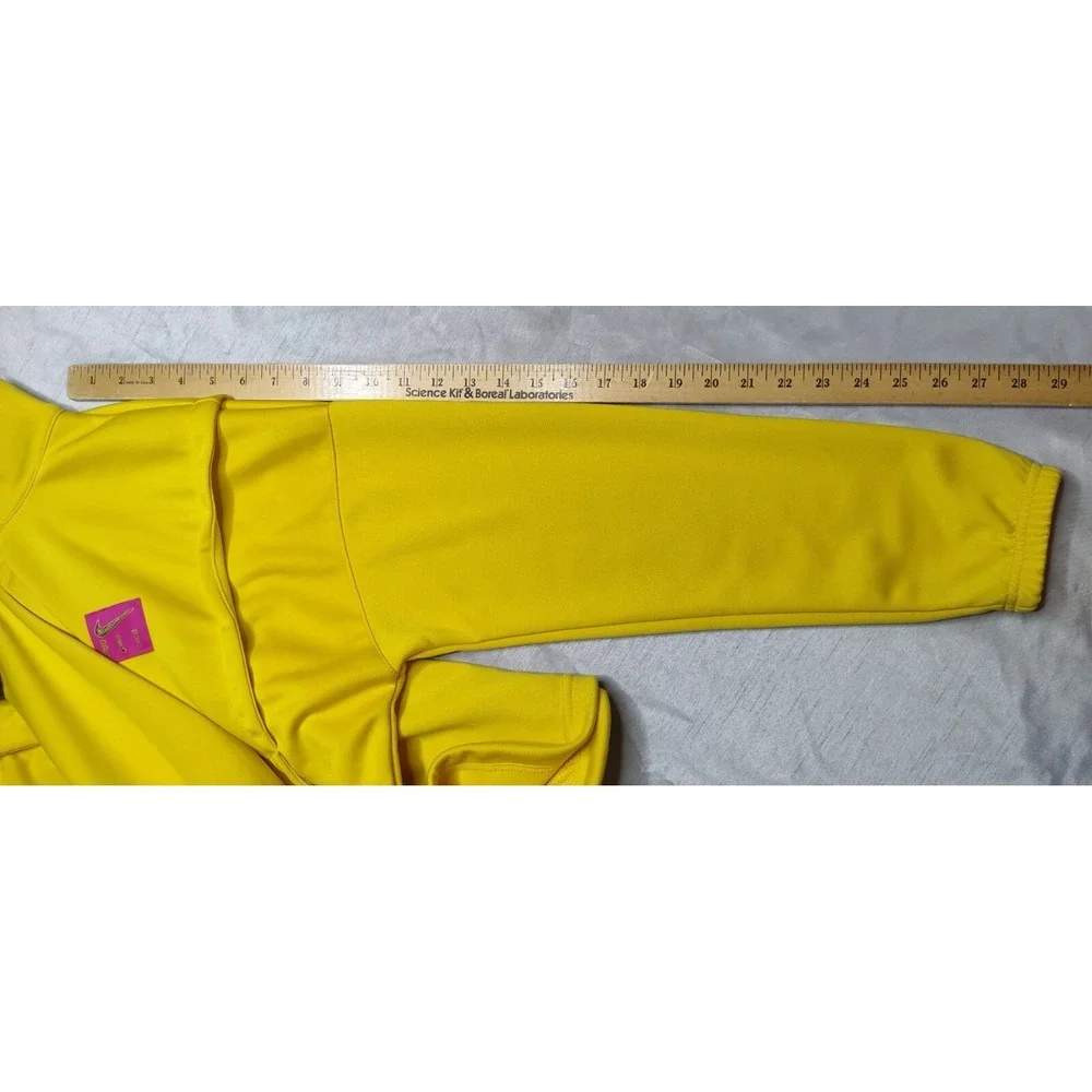 NIKE Retro Fly Vivid Sulfur‎ Dri-FIT Women XL Basketball Jacket - DH7294 NEW